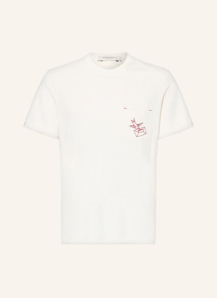 Golden Goose T-Shirt Journey weiss