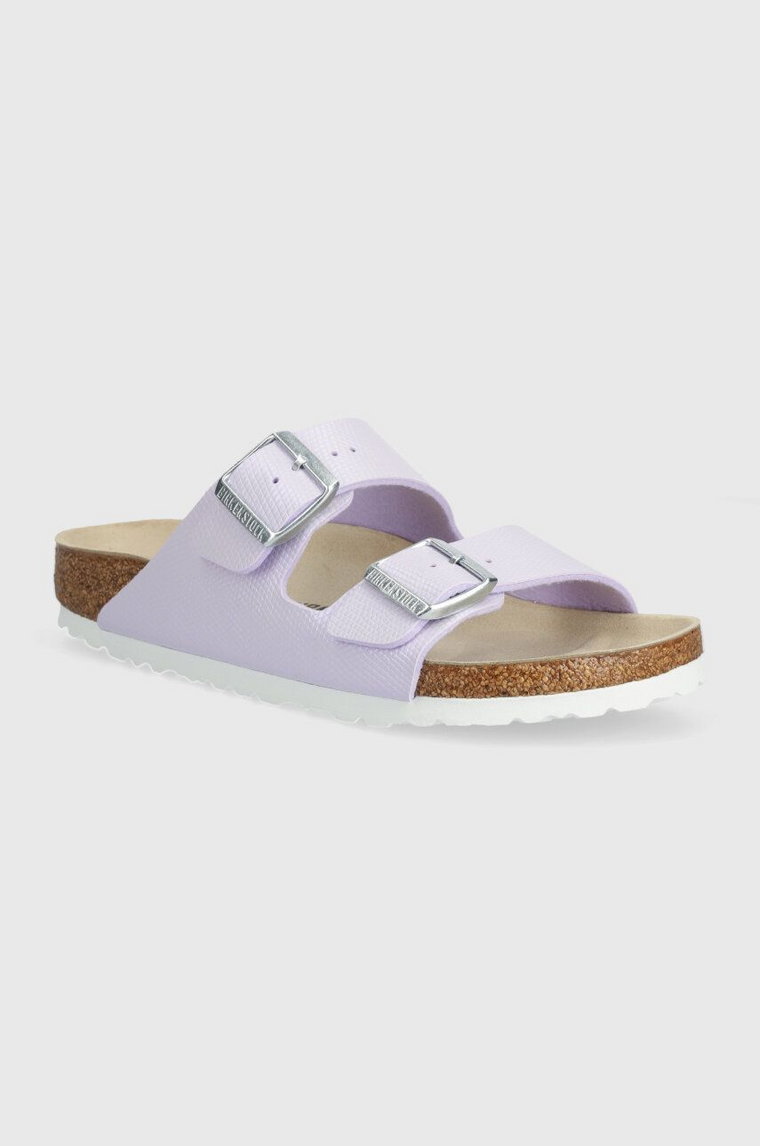 Birkenstock klapki Arizona damskie kolor fioletowy 1026446