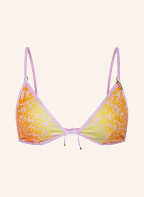 Stella Mccartney Swimwear Góra Od Bikini Trójkątnego Smile orange