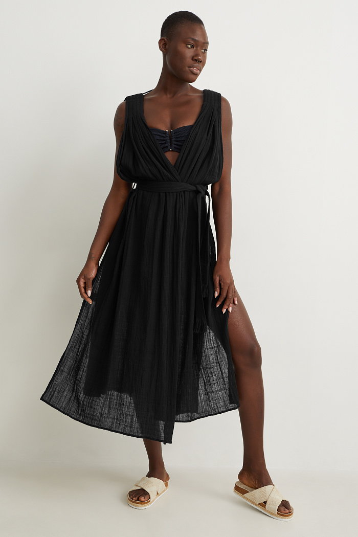 C&A Sukienka plażowa, Czarny, Rozmiar: 1 rozmiar