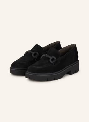 Paul Green Loafersy schwarz