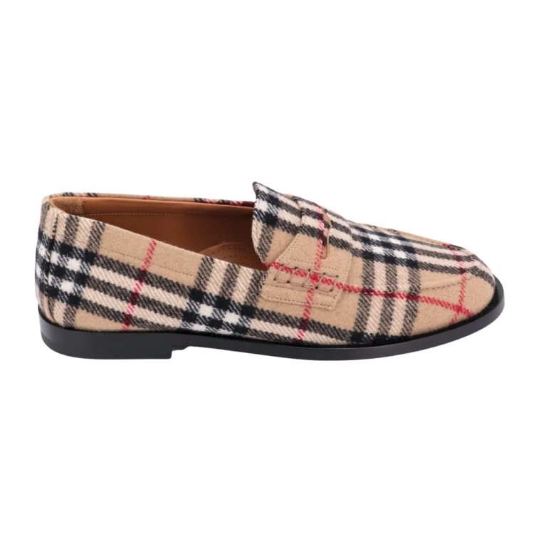 Włoskie Loafersy Burberry