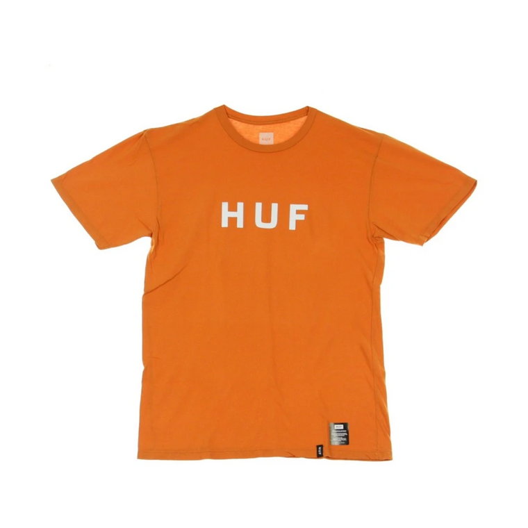 Rust Streetwear Logo Essentials T-Shirt HUF