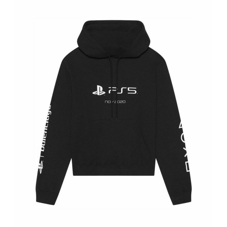 Streetwear Logo Hoodie Balenciaga