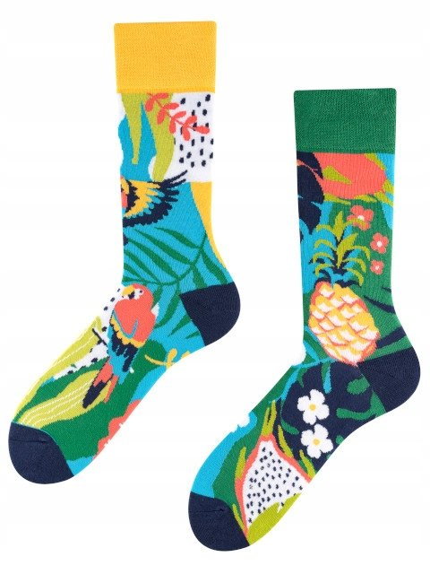 SKARPETKI Todo Socks Papayago Papuga Ananas 35-38