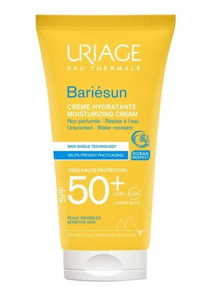 Uriage Bariesun - Nawilżający krem do skóry wrażliwej SPF50+ 50ml