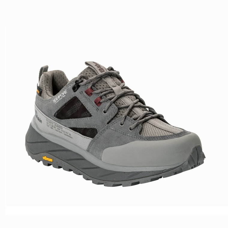 Damskie buty hikingowe Jack Wolfskin TERRAQUEST TEXAPORE LOW W smokey grey - 41