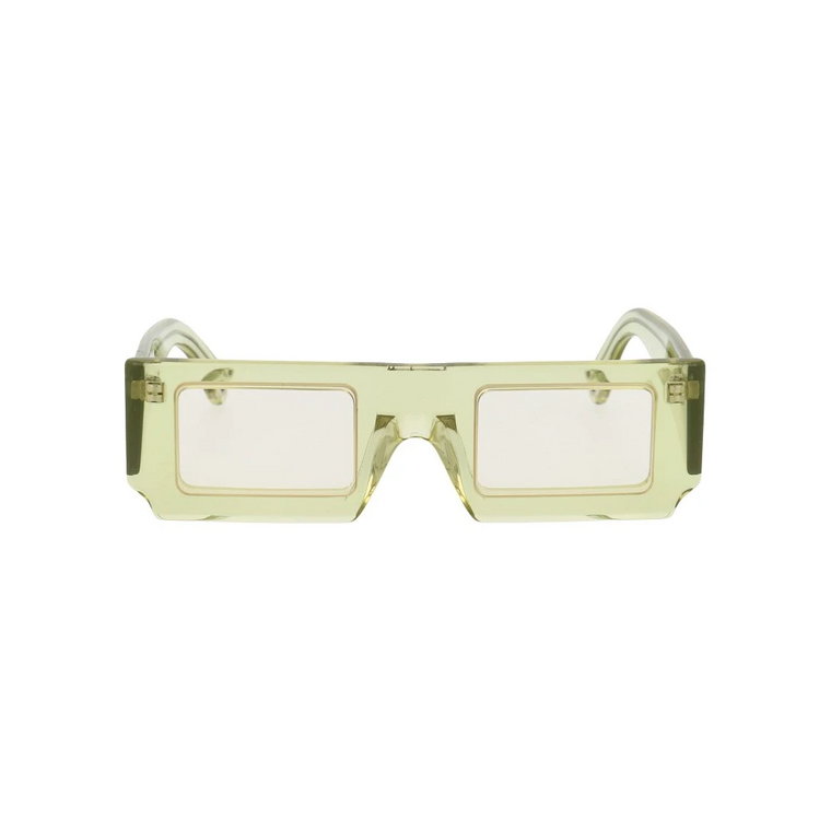 Zielone okulary przeciwsłoneczne dla stylowej letniej stylizacji Jacquemus