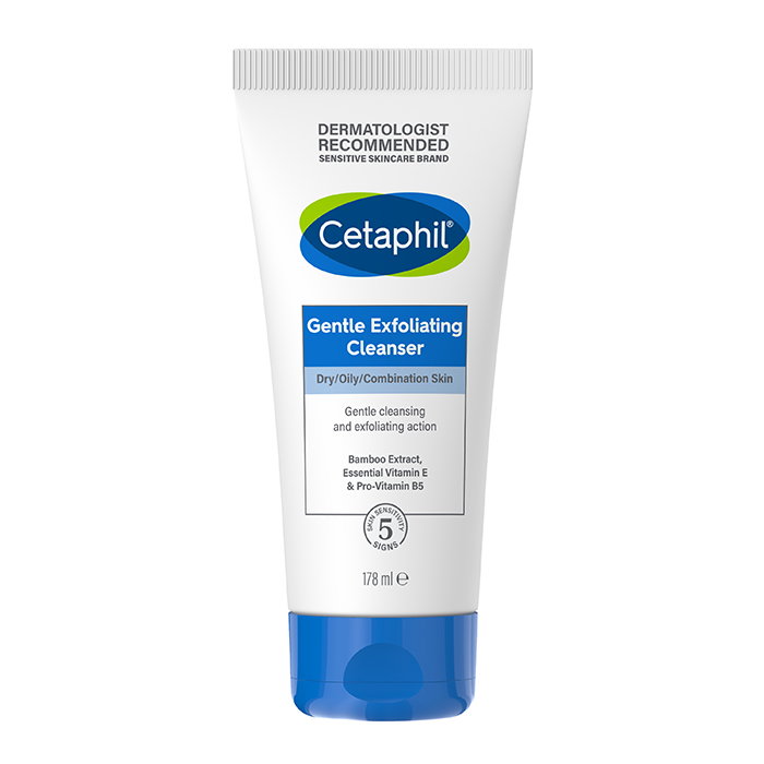 Cetaphil Delikatny Żel oczyszczający do twarzy z peelingiem