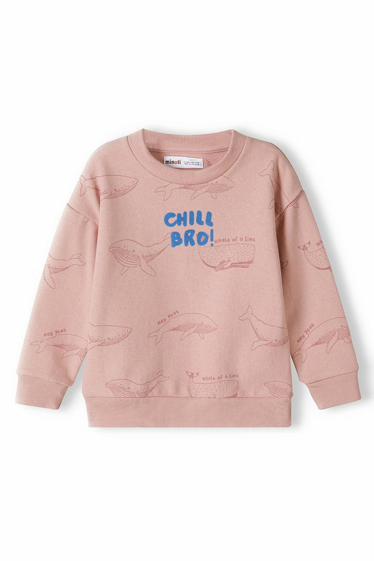 Bluza nierozpinana dla niemowlaka- Chill bro!