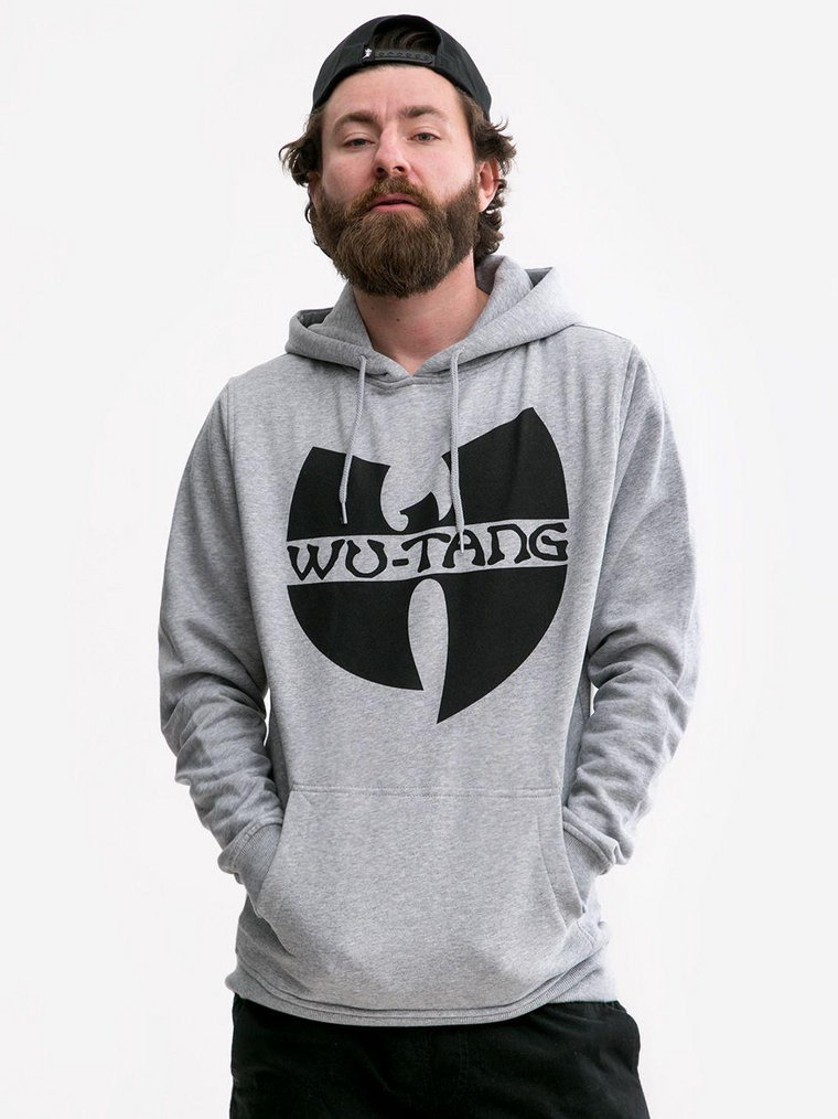 Wu-Wear Logo Hoody Heather Grey WU001