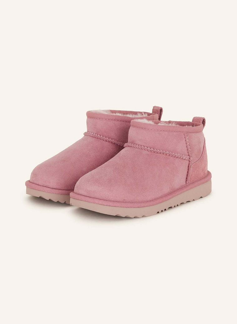 Ugg Botki Classic Ultra Mini rosa