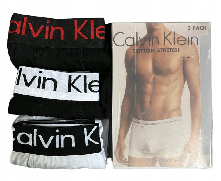 Bokserki Calvin Klein Męskie Premium |3PAK| R. XXL