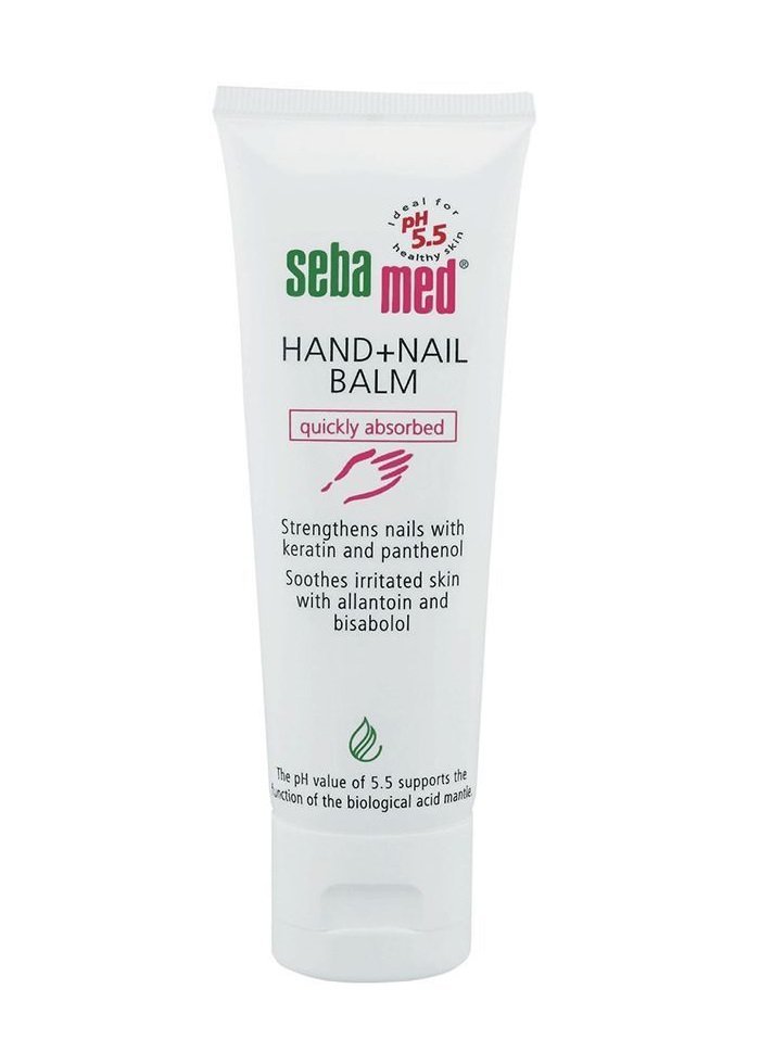 Sebamed, Sensitive Skin, nawilżający balsam do dłoni i paznokci, 75 ml