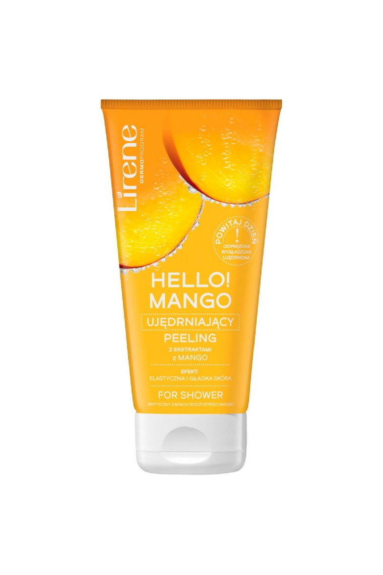 Lirene Hello! Ujędrniający peeling z ekstraktem z kawy i zielonej herbaty 200 ml