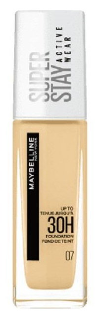 Maybelline Super Stay Active Wear 30H Podkład do twarzy, 07 Classic Beige