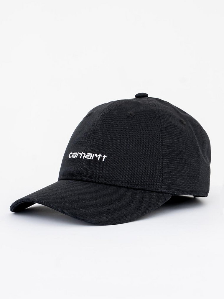 Czapka Z Daszkiem Dad Hat Czarna Carhartt Vip Canvas Script