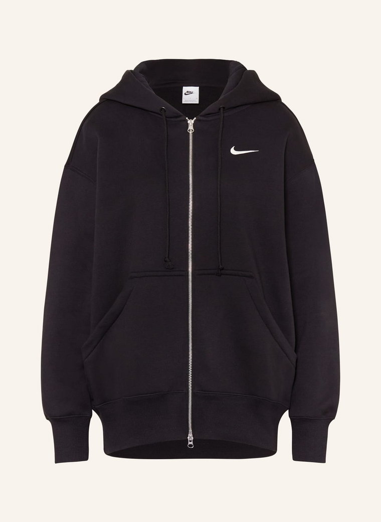 Nike Bluza Rozpinana Sportswear Phoenix schwarz