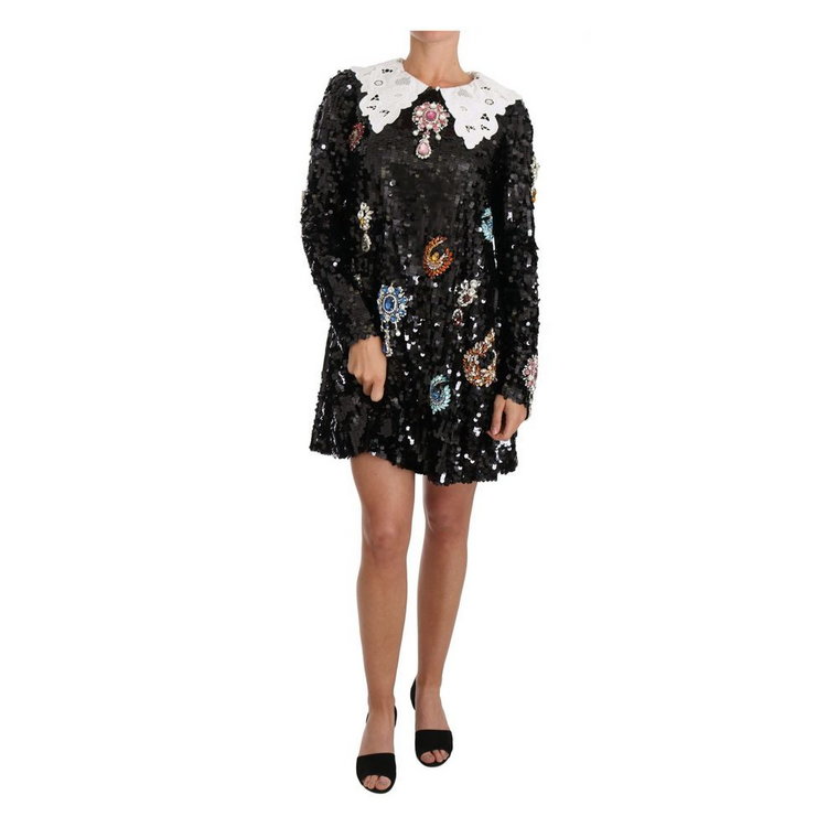 Cekinowe Kryształ Fairy Tale sukienka Dolce & Gabbana