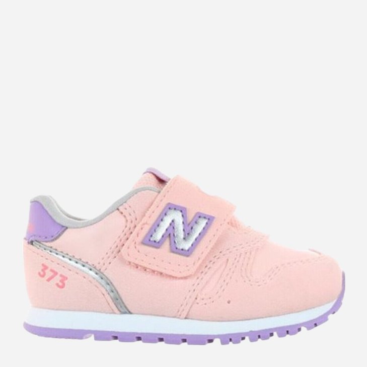 Buty sportowe dziecięce dla dziewczynki New Balance 373 IZ373XK2 25 (8US) Różowy/Fioletowy (196307047760). Buty sportowe dziewczęce