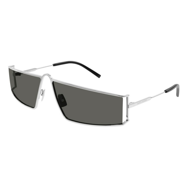 Srebrne/Szare Okulary przeciwsłoneczne SL 606 Saint Laurent