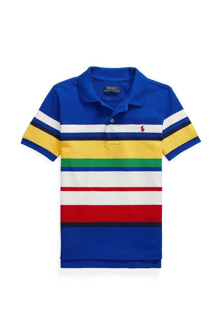 Polo Ralph Lauren polo bawełniane dziecięce wzorzysty