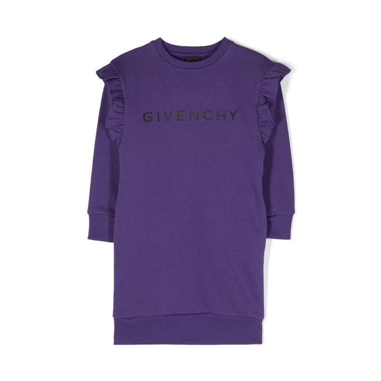 Sukienka z nadrukiem logo dla dziewcząt Givenchy