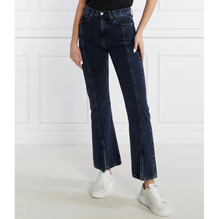 CALVIN KLEIN JEANS Jeansy AUTHENTIC FRONT SPLIT | flare fit