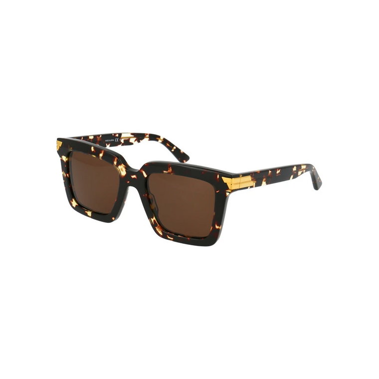 Crystal/Brown Sunglasses Bv1005S Bottega Veneta