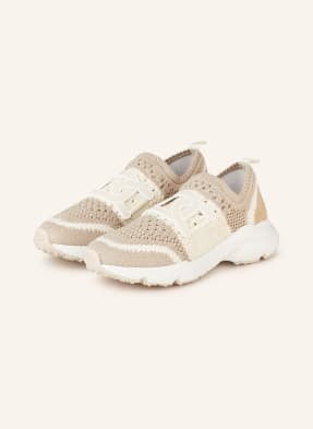 Tod's Sneakersy Wsuwane beige