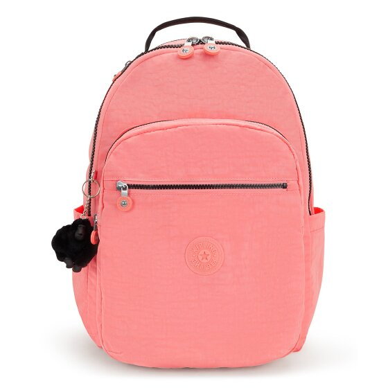 Kipling Seoul Plecak 44 cm Komora na laptopa peach peace