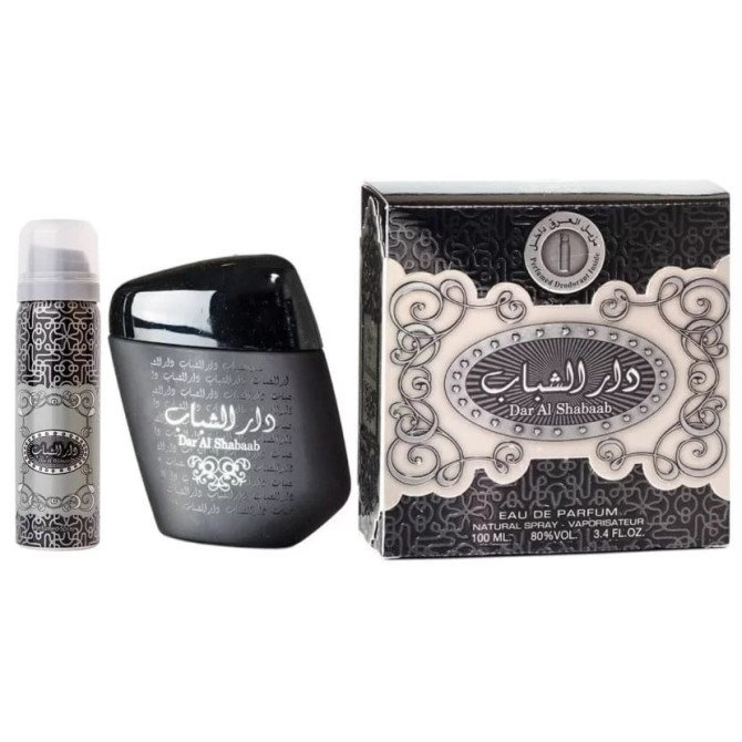 Ard al Zaafaran Dar Al Shabaab zestaw woda perfumowana spray 100ml + dezodorant spray 50ml