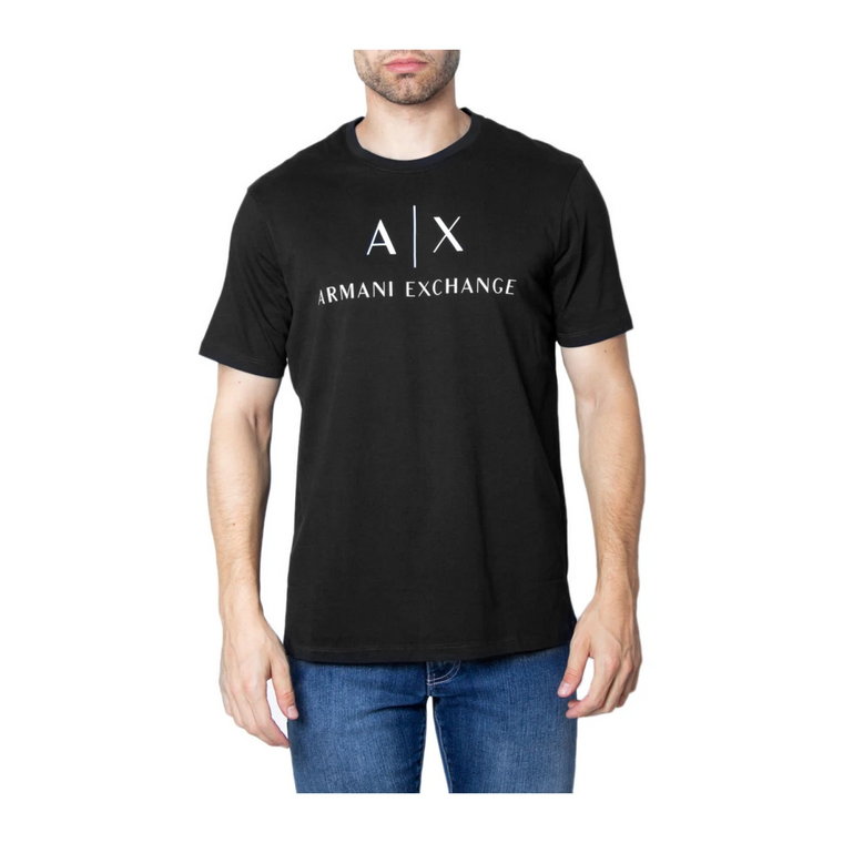 Męska Koszulka Jersey Kolekcja Wiosna/Lato Armani Exchange