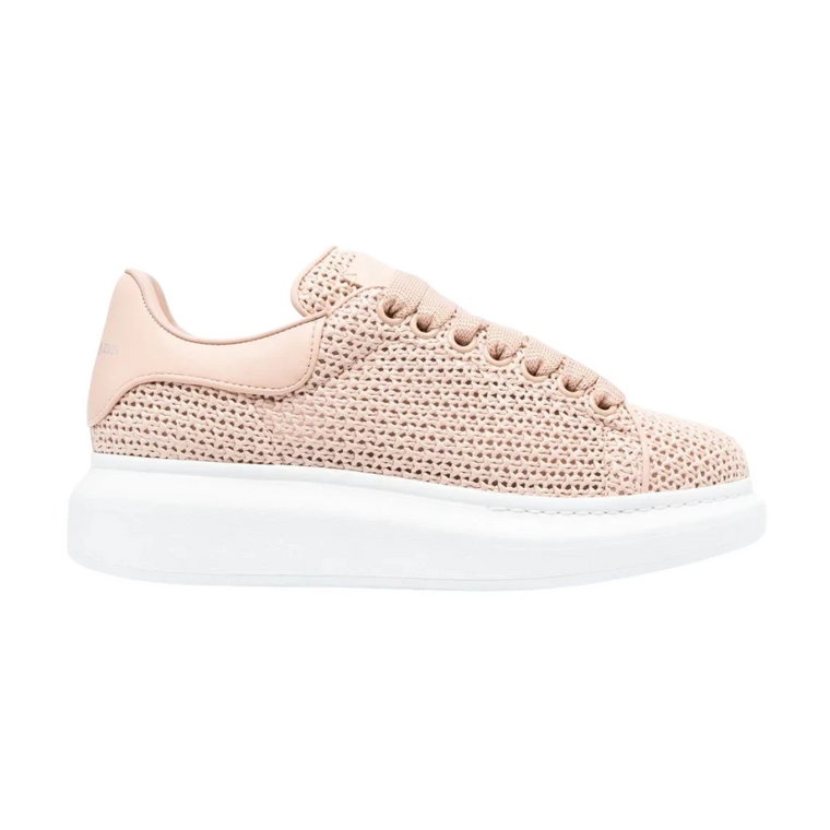 Różowe Oversized Sneakers dla Kobiet Alexander McQueen