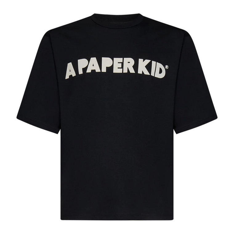 Czarne koszulki i pola dla dzieci A Paper Kid