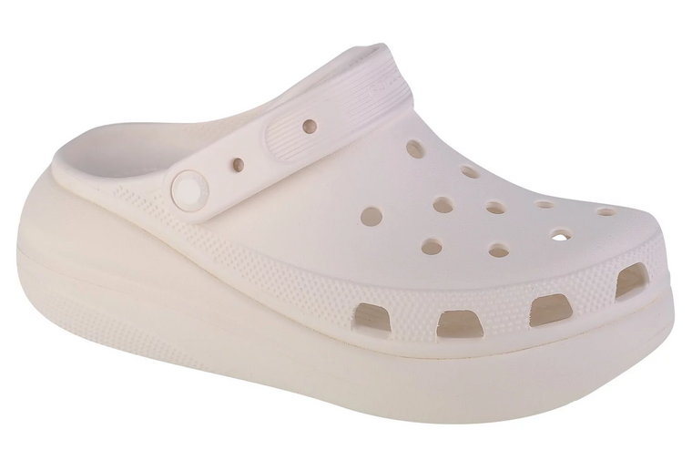 Crocs Classic Crush Clog 207521-100, Damskie, Białe, klapki, syntetyk, rozmiar: 36/37