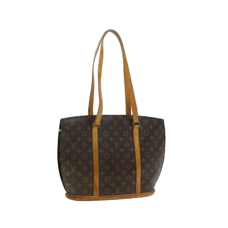 Używana Brązowa Torebka Louis Vuitton Babylon z Kanwy Louis Vuitton Vintage