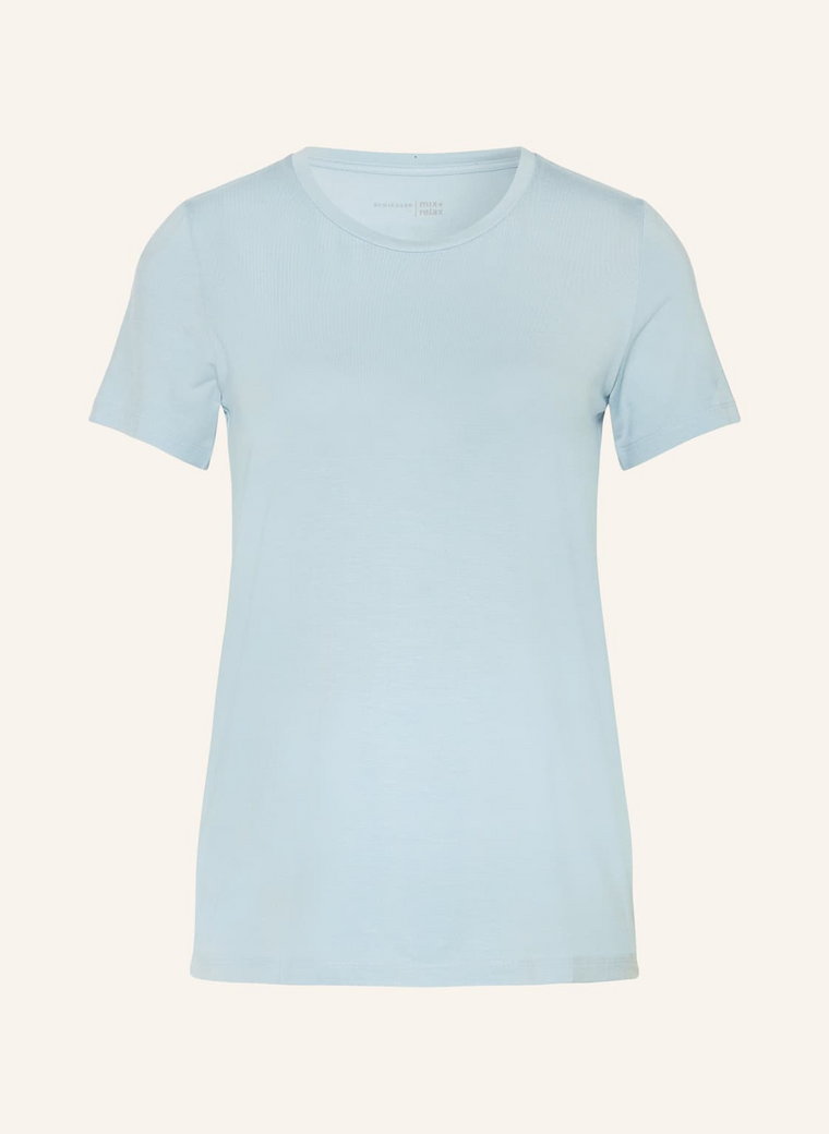 Schiesser Koszulka Od Piżamy Mix+Relax blau