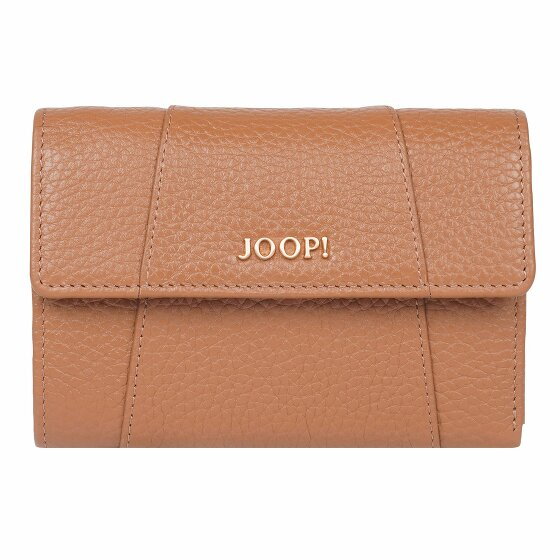 Joop! Giada Cosma Portfel Ochrona RFID Skórzany 14 cm cognac