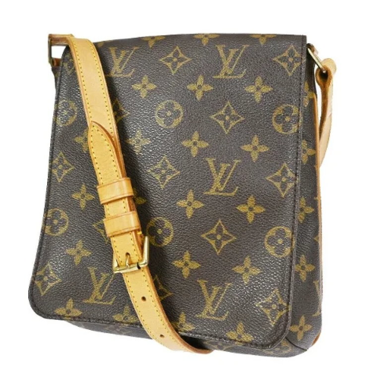 Pre-owned Cotton shoulder-bags Louis Vuitton Vintage
