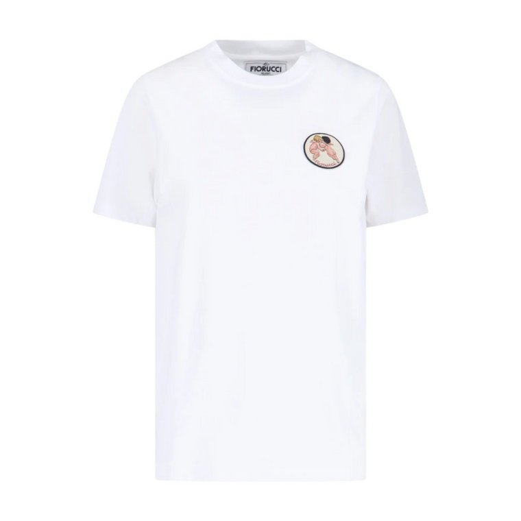 Biała Koszulka Kolekcja Fiorucci