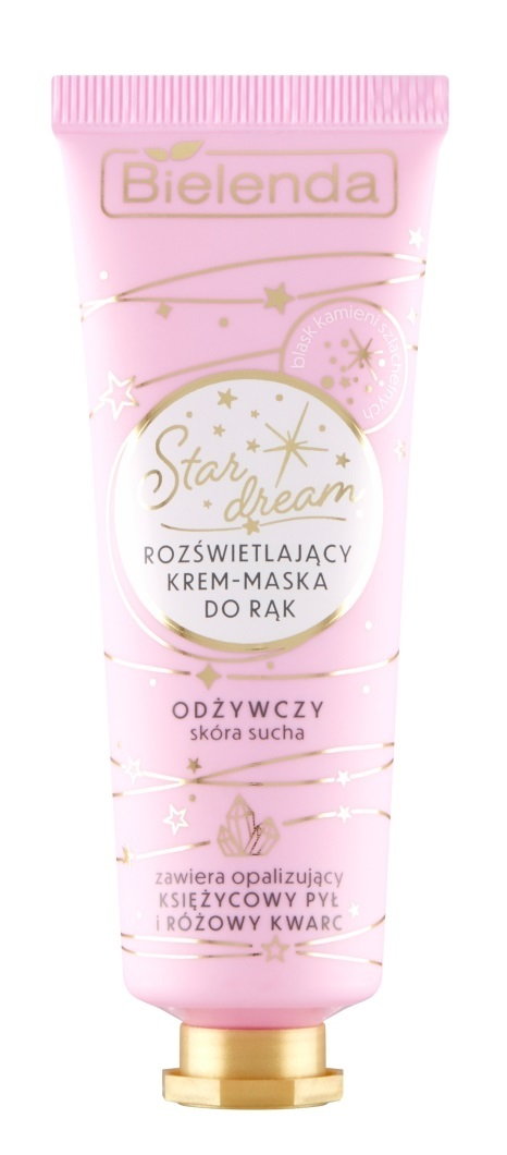 Bielenda Star Dream - Rozświetlający Krem-maska do rąk Odżywienie 50ml