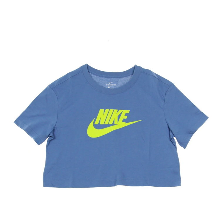 Ikona Crop T-shirt Indigo Nike