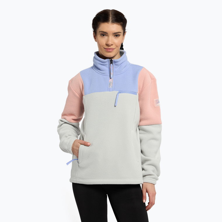 Bluza damska ROXY Chloe Kim Layer heather grey