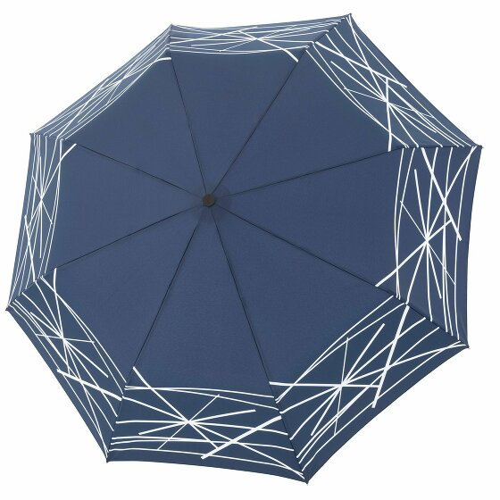 Doppler Manufaktur Classic Carbon Steel Pocket Umbrella 31 cm streifen