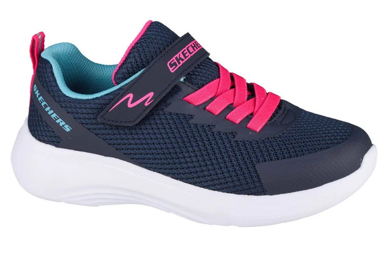 Skechers Selectors Jammin' Jogger 302470L-NVY, Dla dziewczynki, Granatowe, buty sneakers, przewiewna siateczka, rozmiar: 32