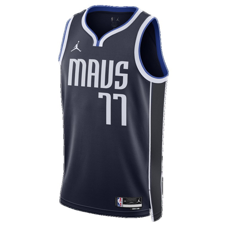 Koszulka męska Jordan Dri-FIT NBA Swingman Dallas Mavericks Statement Edition - Niebieski