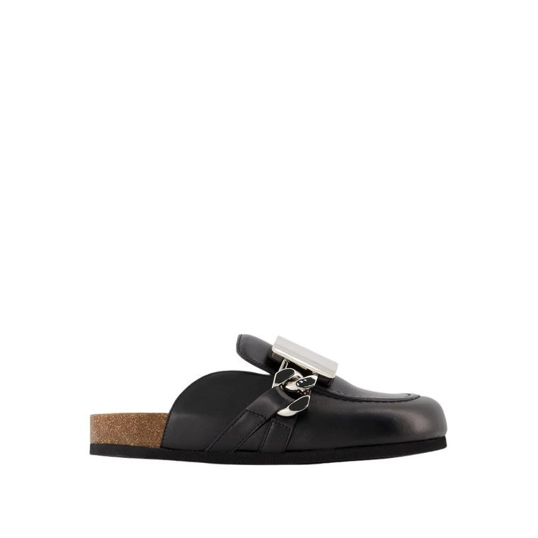 Gourmet Loafers - Czarne Skóra JW Anderson