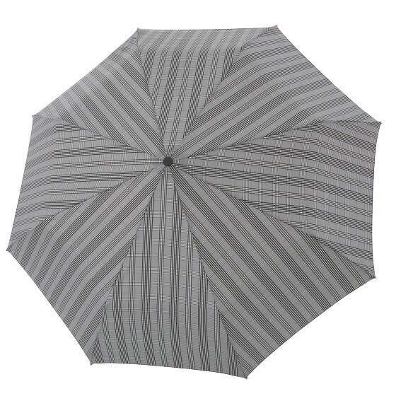 Doppler Manufaktur Orion Carbon Steel Pocket Umbrella 31 cm grau karo