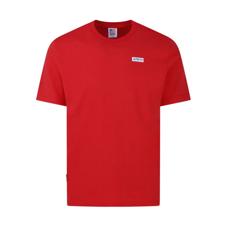 401R Czerwona Ikona T-Shirt dla Mężczyzn Autry